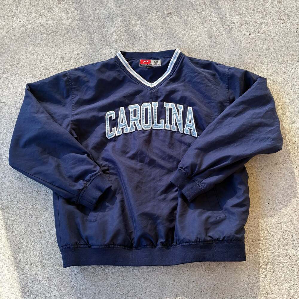 Pro Player University of North Carolina V-Neck Pullover Windbreaker
